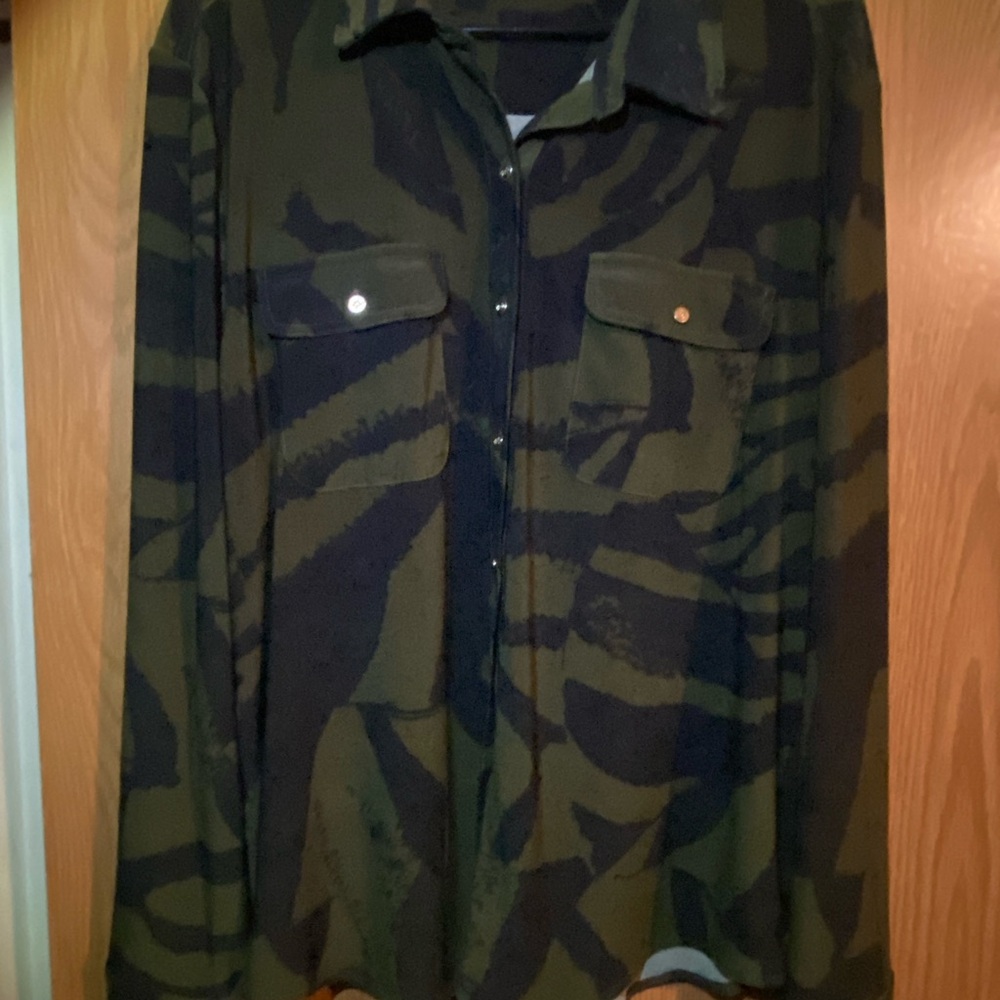 Ralph Lauren Camouflage Button Down Shirt